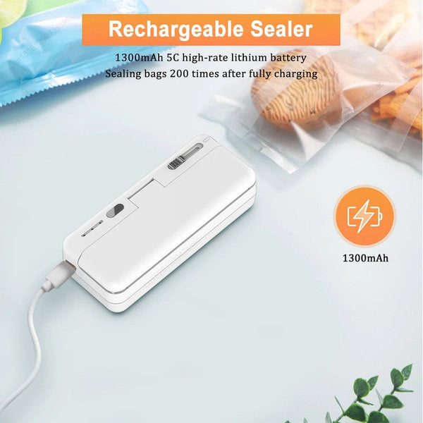 Nneoba Mini Plastic Bag Sealer Vacuum Sealers
