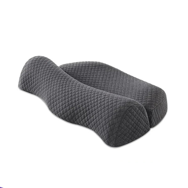 Ergonomic Memory Foam Cervical Pillow Orthopedic Contour Grey Pillows