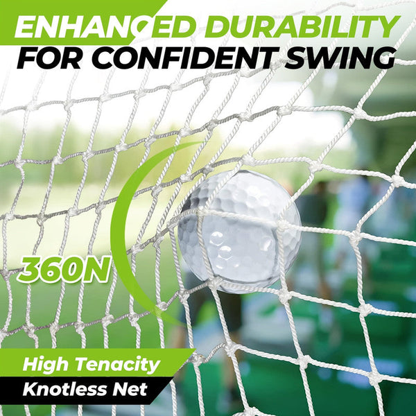 Golf Practice Net With Mat Target & Accessories 300X200cm Nets Cages & Mats