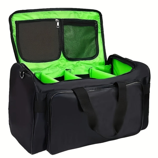 Basketball Duffel Bag With Black Neon Green Sports Duffle Bags