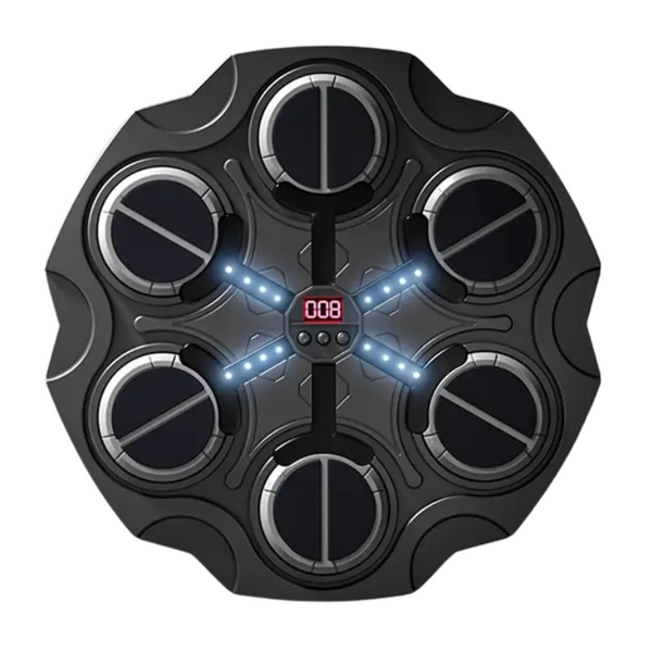 Wall Mounted Smart Boxing Game With Led & Gloves Video Game Consoles