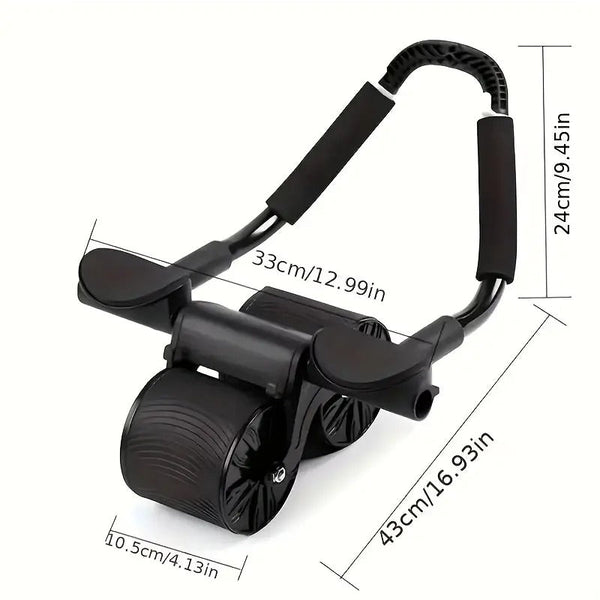 Automatic Rebound Ab Roller With Elbow Pads Abdominal Machines