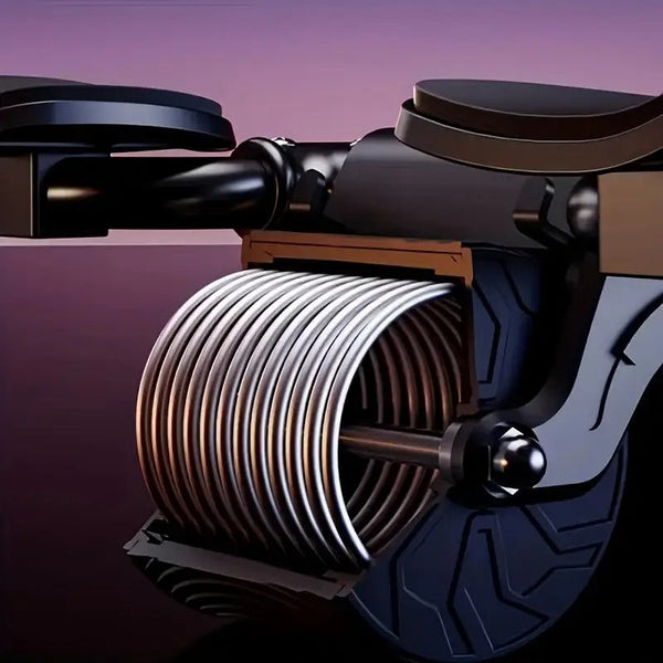 Automatic Rebound Ab Roller With Elbow Pads Abdominal Machines