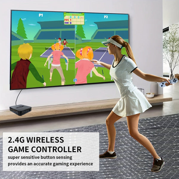 2 Player Dance Mat Game With Motion Sensor Controllers & Attachments