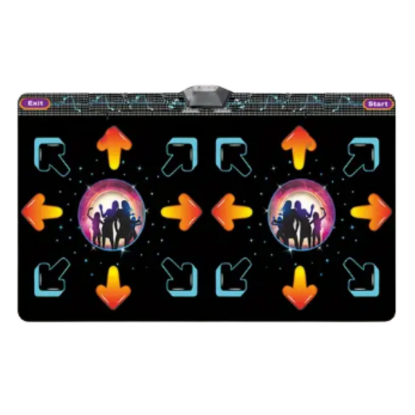 2 Player Dance Mat Game With Motion Sensor Controllers & Attachments