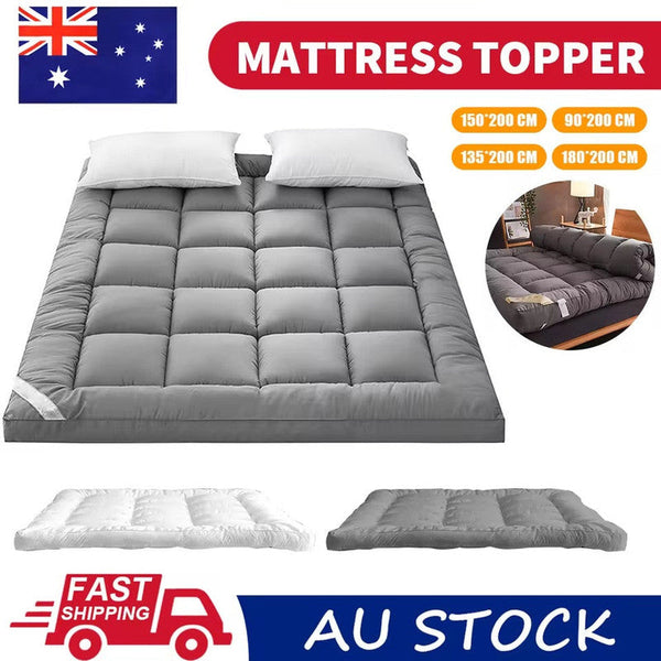 Luxury Pillowtop Mattress Topper Pad Protector Mattress Toppers & Protectors