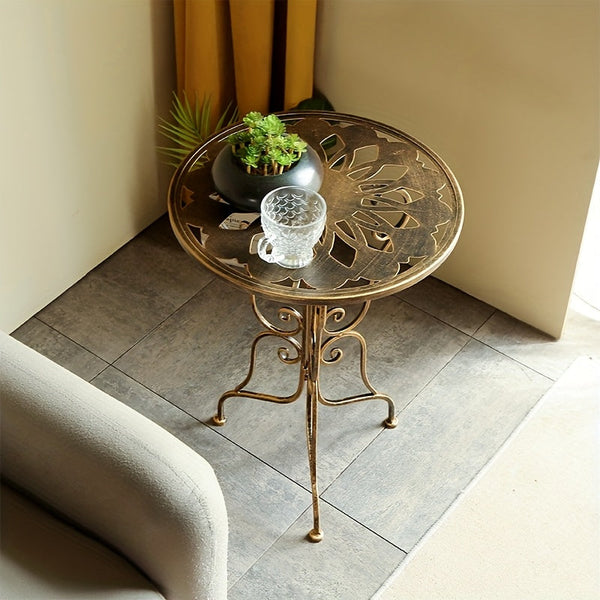 Metal Scrollwork Side Table Side Tables