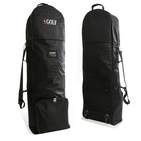 Golf Travel Bag With Wheels 128Cm Heavy Duty Polyester Golf Club Bags
