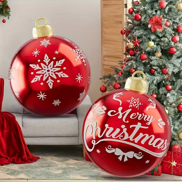 2D Flat Extra Large Christmas Inflatable Balloons Seasonal Decorations