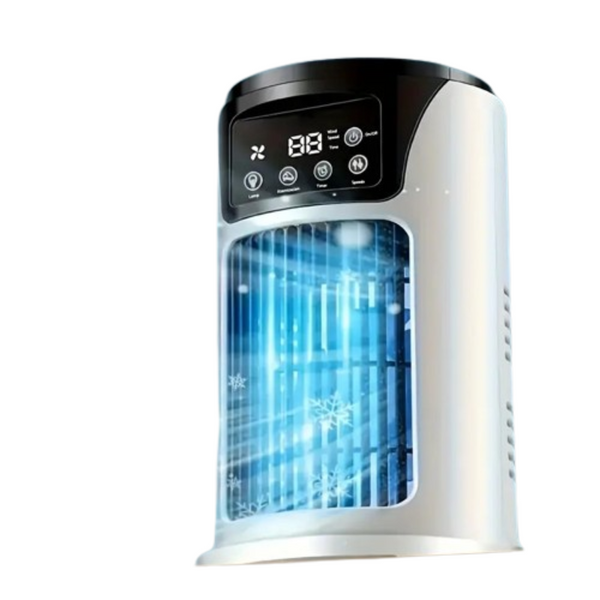 Smart Ac With 7 Led Mood Lights Usb Powered Portable Fans