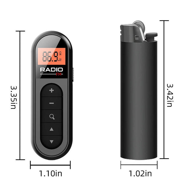 Fm Rechargeable Pocket Radio Portable Am/Fm Radios