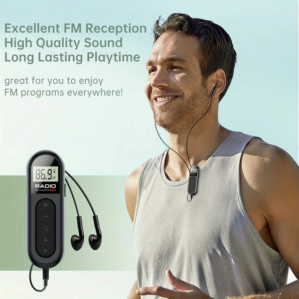 Fm Rechargeable Pocket Radio Portable Am/Fm Radios