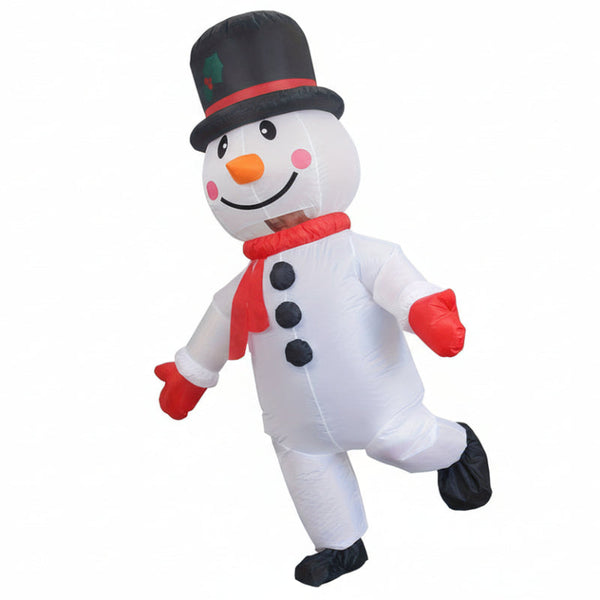 Inflatable Snowman For Christmas Parties Seasonal Decorations