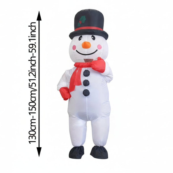 Inflatable Snowman For Christmas Parties Seasonal Decorations