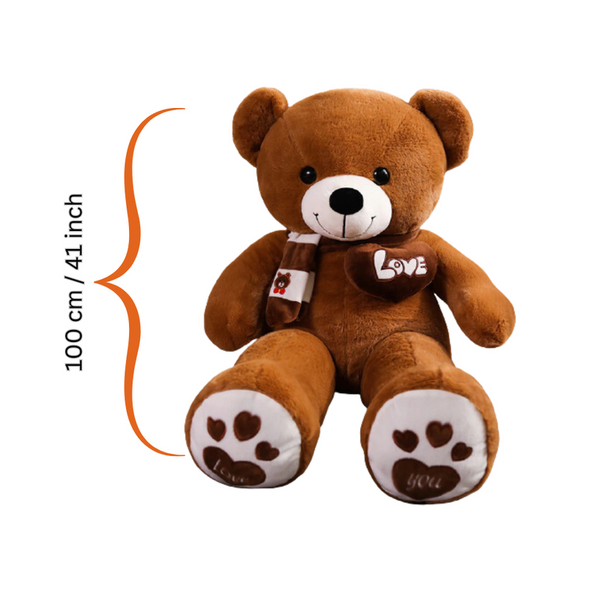 Huge 100Cm Brown Giant Teddy Bear Toys Plush Toys