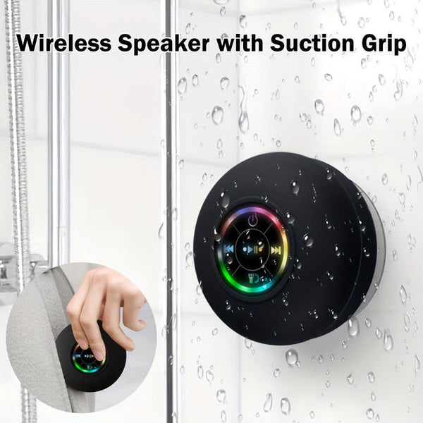Wireless With Suction Cup Black Home Speakers & Subwoofers