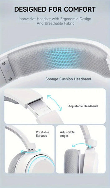Wireless Gaming Headset With Surround Sound Headsets