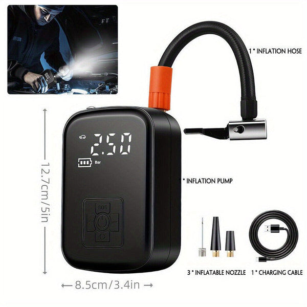 150Psi Cordless Air Compressor Tire Inflator Deflators