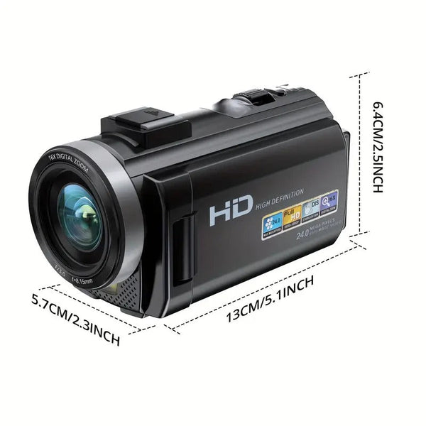1080P 24Mp Digital Camera With 3.0" Lcd Digital Cameras