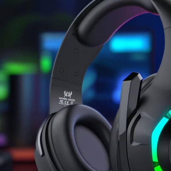 Gaming Headset For Pc Ps4 Ps5 Xbox With Rgb Lighting Headsets