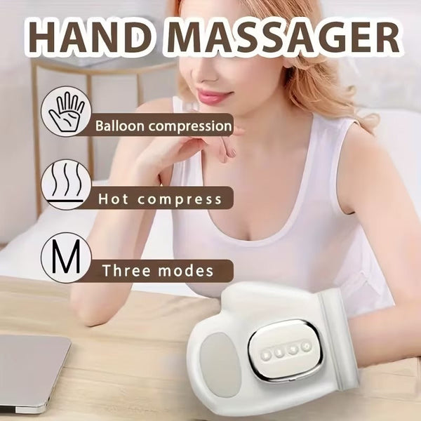 Nnetm Smart Hand Massager With Heat & Multiple Modes Massagers