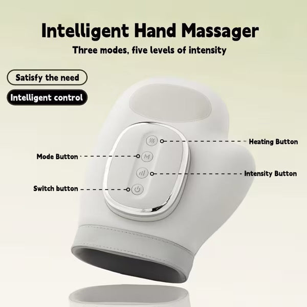 Nnetm Smart Hand Massager With Heat & Multiple Modes Massagers
