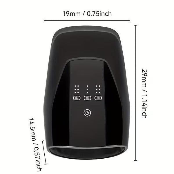 Nnetm Ergonomic Hand Massager With Heat & Vibration Massagers