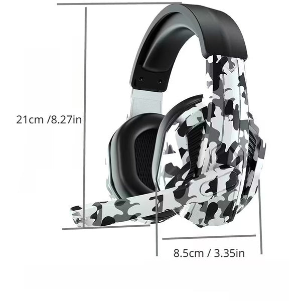 Gaming Headset With Mic For Ps4 Pc Xbox Wired Volume Control Headsets