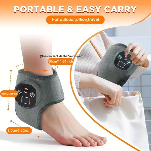 Ankle Heating Massager With Vibration & Therapy Massagers