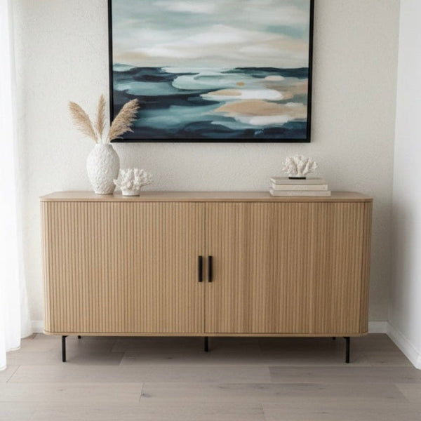 Florence 2 Door Buffet Sideboard Oak Sideboards & Buffets