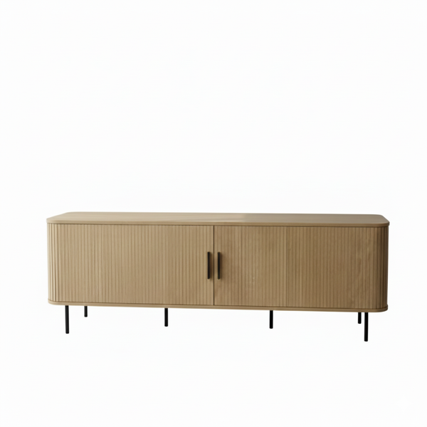Florence 2 Door Entertainment Unit Oak Tv Stands & Entertainment Units