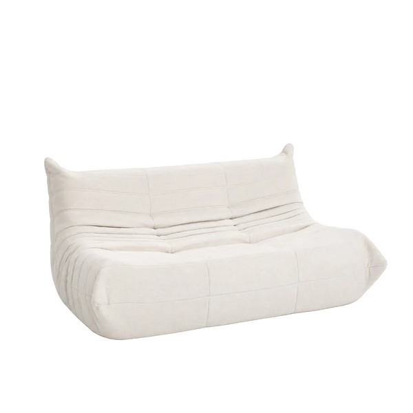 Flutto 2 Seater Lounge Chair Beige Modern Casual Sofa Sofas Armchairs & Couches