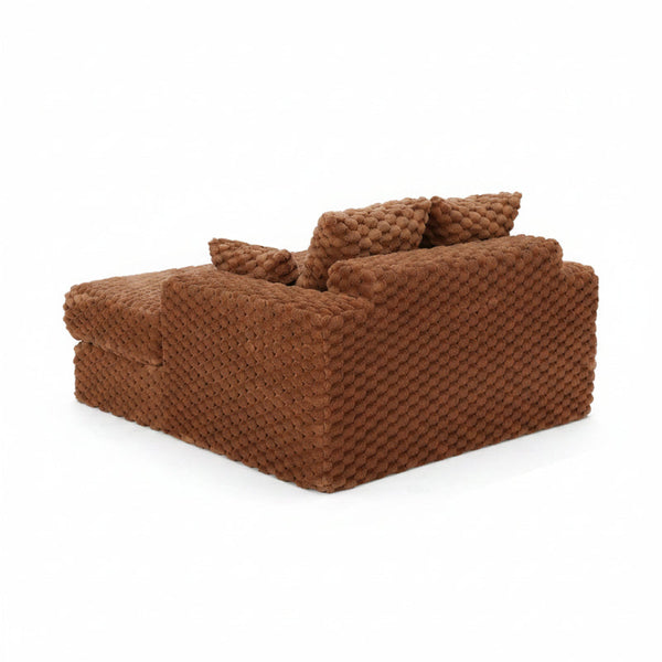 Cozycloud Ultra Soft Textured Fabric Lounge Chair Sofas Armchairs & Couches
