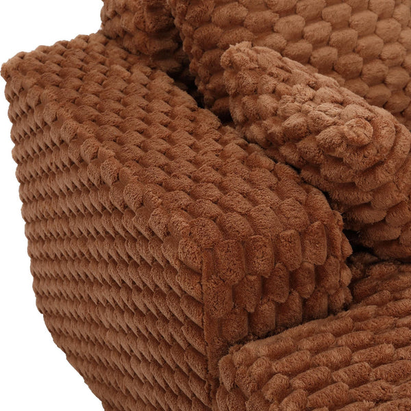 Cozycloud Ultra Soft Textured Fabric Lounge Chair Sofas Armchairs & Couches
