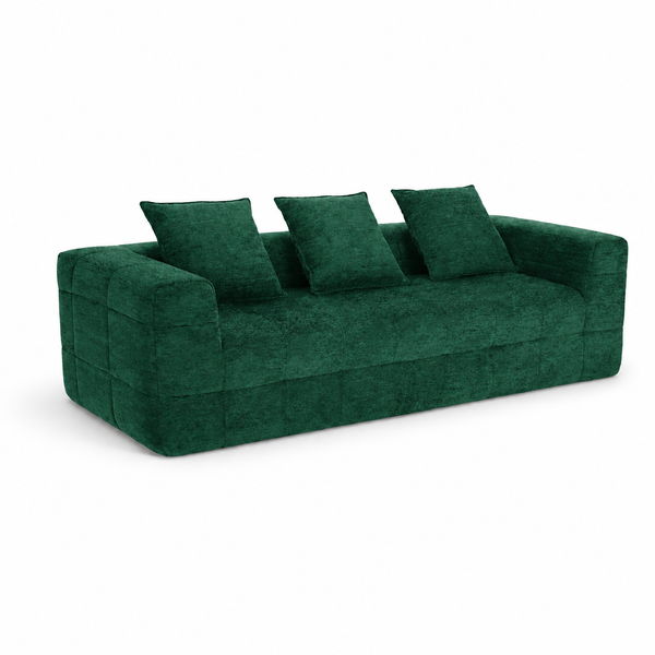 Monda 3 Seater Compressed Sofa Green Sofas Armchairs & Couches