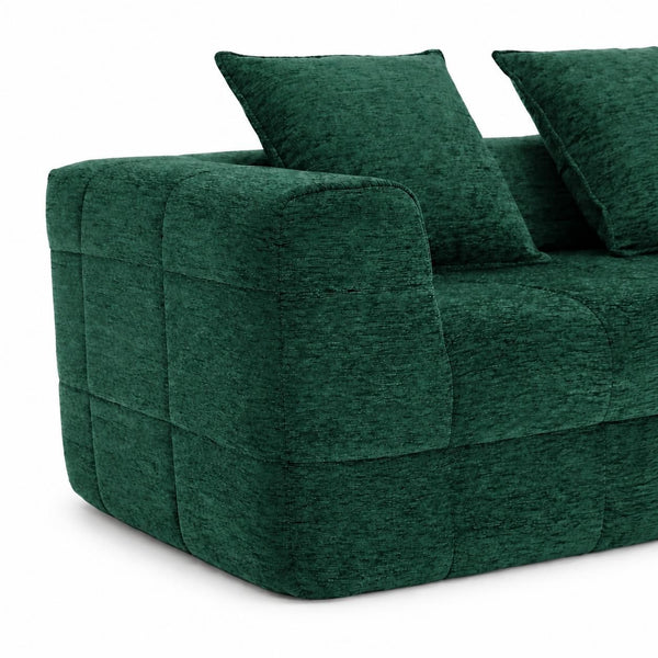 Monda 3 Seater Compressed Sofa Green Sofas Armchairs & Couches
