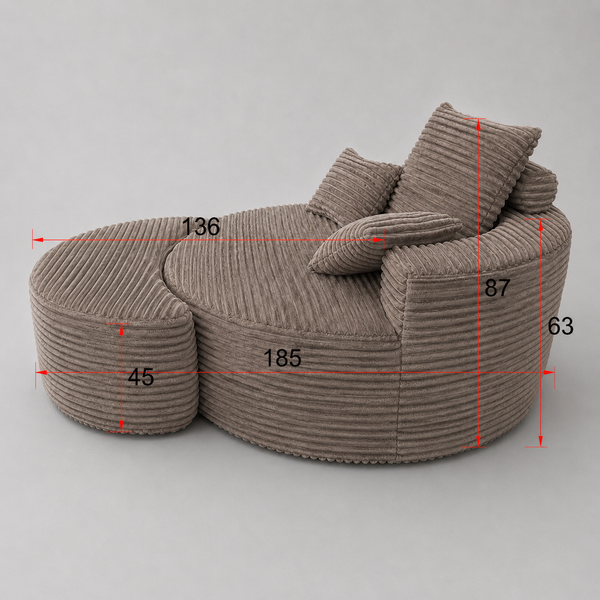 Leon Lounge Armchair Coffee | Modern Minimalist Design Sofas Armchairs & Couches