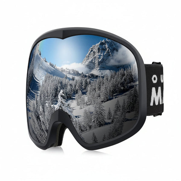Outdoormaster Owl Ski Goggles Otg Snow Snowboard For Men Women Youth Anti Fog 100% Uv Protection Om 72 Goggles & Sunglasses