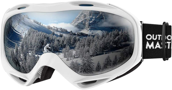 Outdoormaster Otg Ski Goggles Over Glasses Ski/Snowboard For Men Women & Youth 100% Uv Protection Om 5 Goggles & Sunglasses