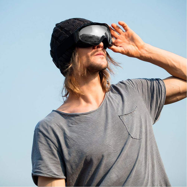 Outdoormaster Otg Ski Goggles Over Glasses Ski/Snowboard For Men Women & Youth 100% Uv Protection Om 5 Goggles & Sunglasses