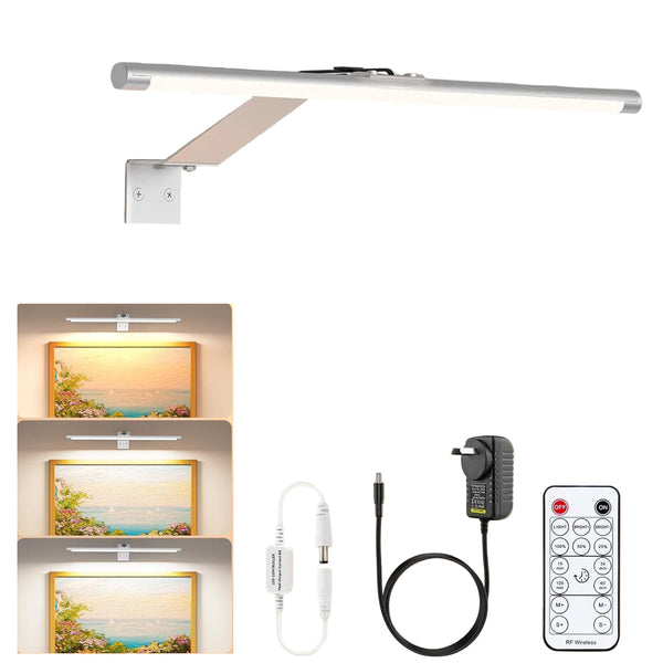 13.5" Led Picture Light Dimmable Remote Control Warm White Wall Lights