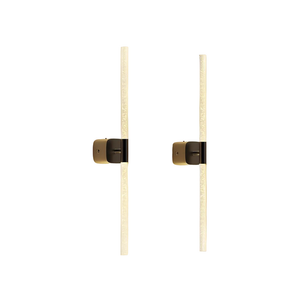Black Battery Operated Wall Sconce Set Of 2 Rechargeable Wireless Lights Wall Fixtures