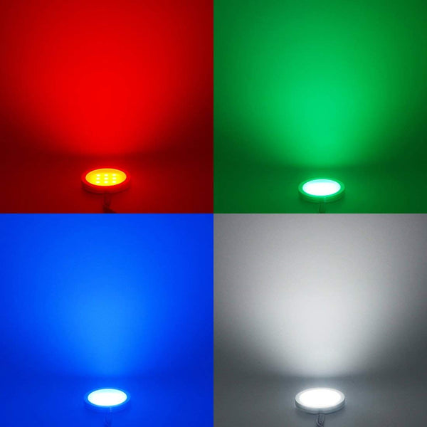 Rgb Color Changing Led Under Cabinet Lighting Kit 4 Packs Other Lighting & Fans