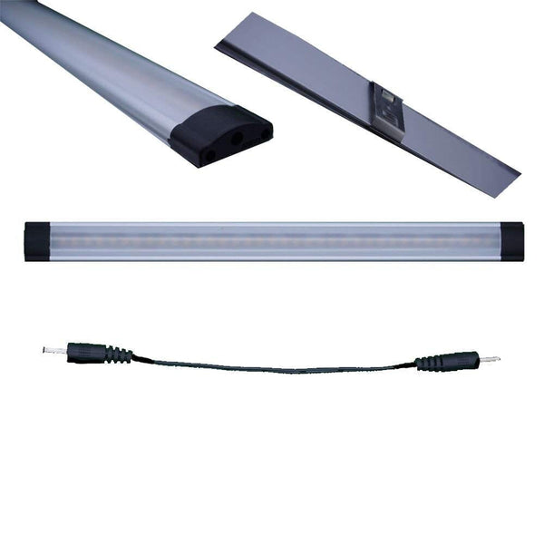 Dimmable Led Under Cabinet Lighting Bar Linkable Kits With Rocker Switch Counter Kitchenshowcaseshelf Lighting(3 Panel Cold White) Other Lighting & Fa