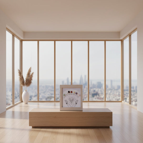 Constellation Aor Bhealing Crystal Stone Photo Frame Feng Shui Or Hanging Home Wall Decoration Office Gifts Photo Frames