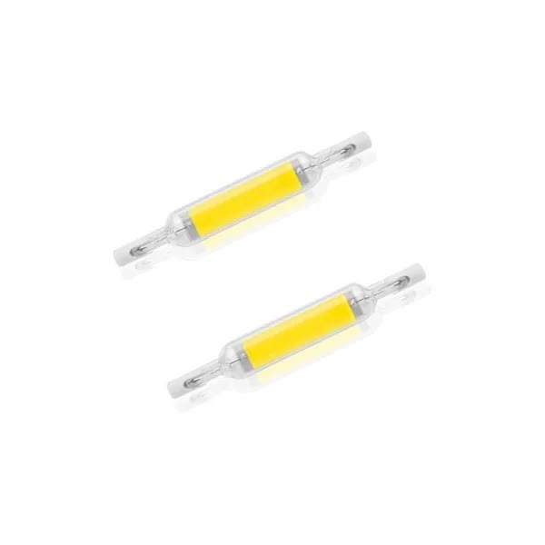 R7s 10W Dimmable Led Bulb Cool White 6000K 78Mm J78 Replacement For Halogen 100W 360 Degree Beam Angle Light Bulbs