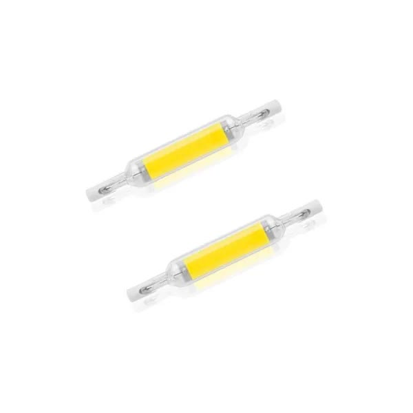 R7s 10W Dimmable Led Bulb Cool White 6000K 78Mm J78 Replacement For Halogen 100W 360 Degree Beam Angle Light Bulbs