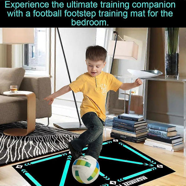 Football Training Mat Silent Step 60X90cm Training Aids