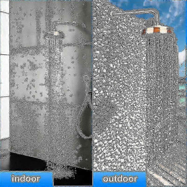 High Pressure Copper Rain Shower Head 20 Cm (8 Inch) Diameter Adjustable Angle Fixed Compatible With Arms Gold Shower Heads & Combos