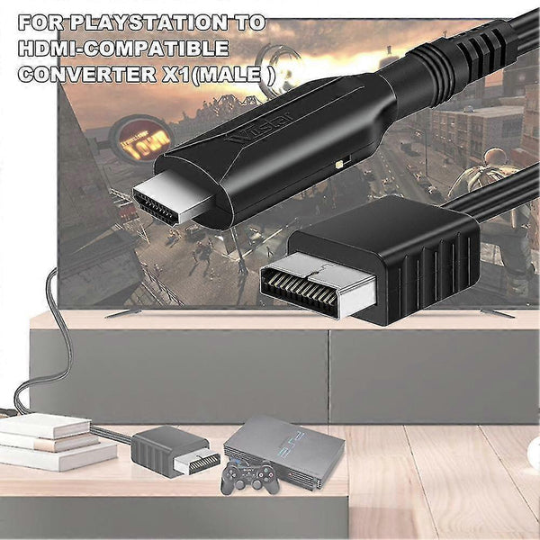 Hdmi Cable Compatible With Playstation 2 Ps2 Audio Video Video Cables & Adapters